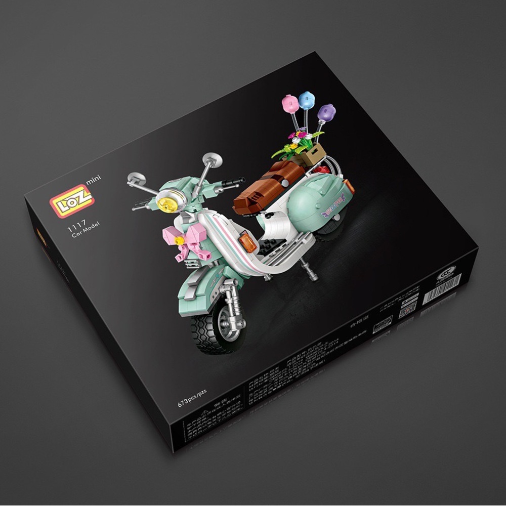 Scooter Small Particle Building blocks